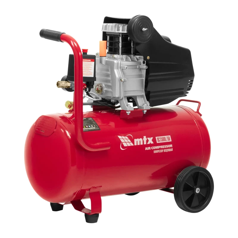 Компрессор воздушный DC1500L/50, 1,5 кВт, 50 л, 210 л/мин MTX
